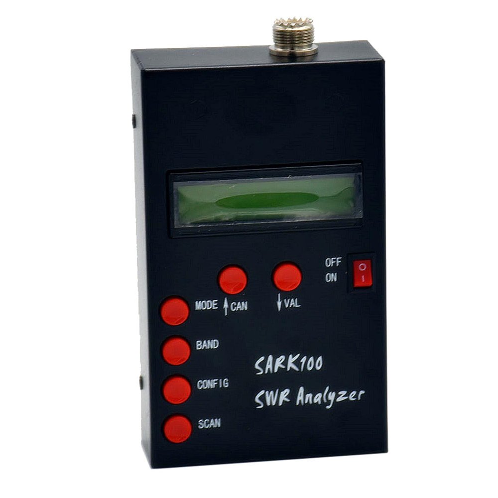 JNIYHGENS 1-60Mhz Shortwave Antenna Analyzers Digital Display Shortwave Antenna Analyzers Meter Tester for 2 Way Radio