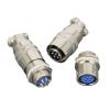 DLAHPJPT Automotive Electrical connectors 1 Set 12mm Reverse XS12-(2/3/4/5/6/7/8) Screw Aviation Connector pl;/UG,XS12J2Y,XS12K2P,The Aviation pl;/UG Cable connectors(1 Set XS12-2) view 2