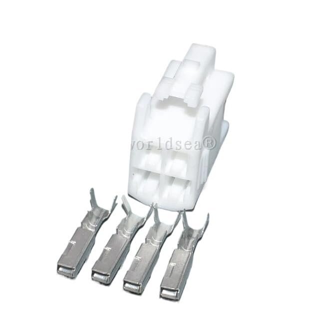1set 4 Pin 6520-0349 Auto Electrical Connector Air Bag Socket Air Spring p/Lug 90980-10795(1set Female)