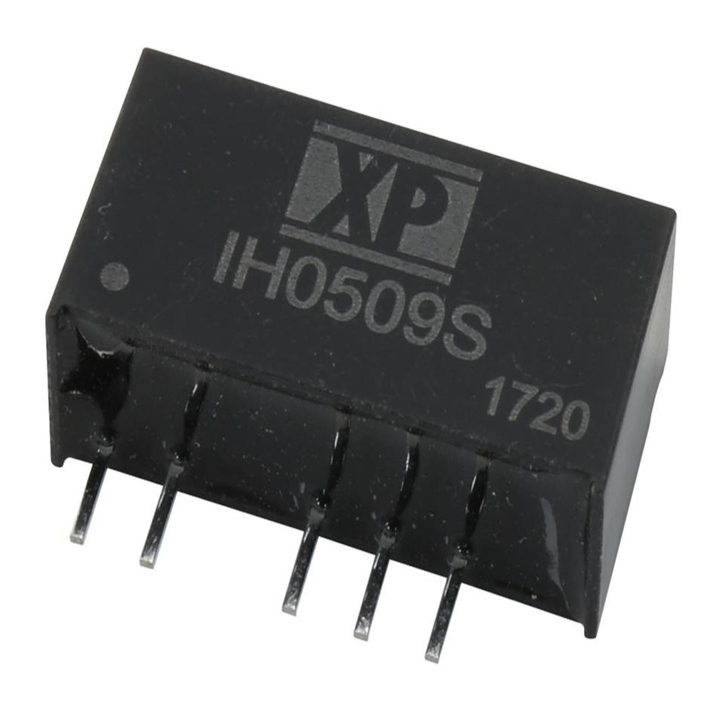XP POWER IH1209S 2 O/P, 2W, 9V, 9V; Power Supply Applications:ITE; Input Ratio:1:1; Output MAX:2W; NO. of OUTPUTS:2 Output; Output Voltage - 1:9V; Current - 1:111MA;