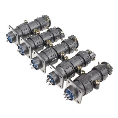 1set Aviation p/lug Socket Round Connector P20 Series 2.3.4.5.7core Diameter 20MM Aviation p/lug(7 core)