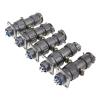 1set Aviation p/lug Socket Round Connector P20 Series 2.3.4.5.7core Diameter 20MM Aviation p/lug(7 core) view 1