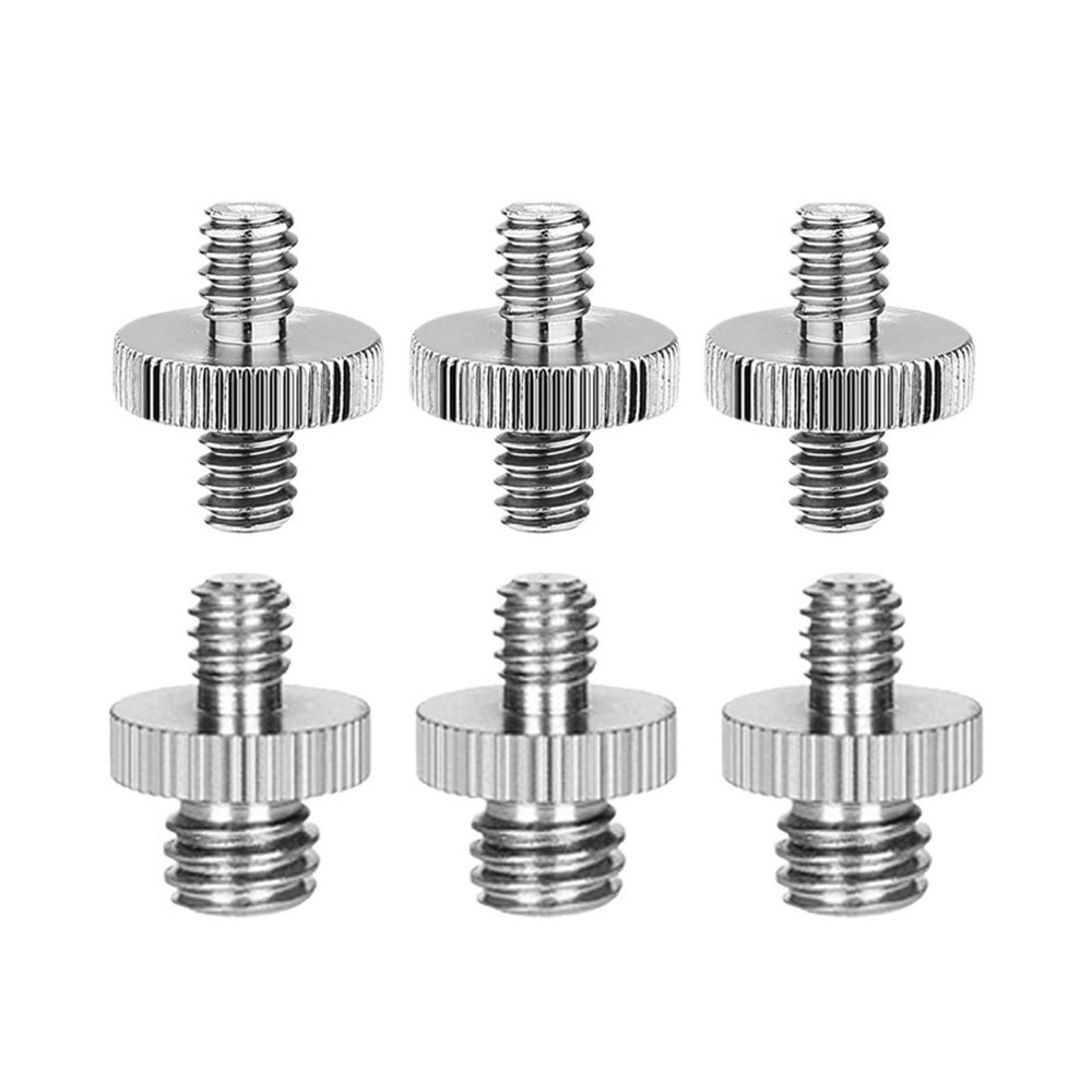 1/4" to 1/4 3/8" Male Camera Screw Mount Adapter Tripod Screw Adapter Internal Thread for Tripod Monopod Ring Light(1 PCS 1.4 to 3.8)