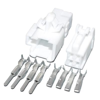 1set 4 Pin 6520-0349 Auto Electrical Connector Air Bag Socket Air Spring p/Lug 90980-10795(1set Male female-01)