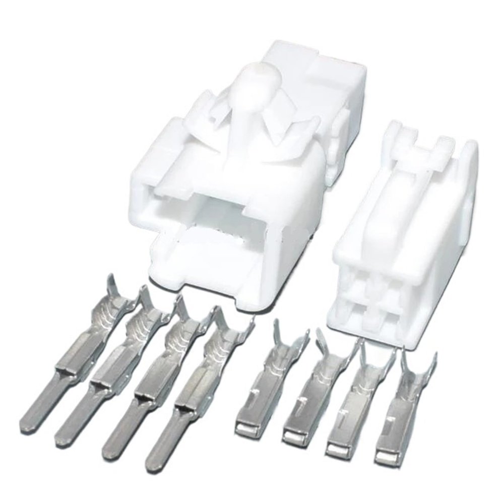 1set 4 Pin 6520-0349 Auto Electrical Connector Air Bag Socket Air Spring p/Lug 90980-10795(1set Male female-01)