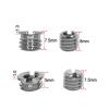 BMFJJWY Camera Conversion Screw Nut Suit 1/4 3/8 Mutual Transfer Photography Stand Adapter Accessories Quick Release Screw for DSLR view 3