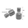 BMFJJWY Camera Conversion Screw Nut Suit 1/4 3/8 Mutual Transfer Photography Stand Adapter Accessories Quick Release Screw for DSLR view 4