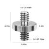 BMFJJWY 1/4 External Thread to 1/4 3/8 External Thread Tripod Screw Adapter Camera Screw mounting Light Stand Digital Camera(10 PCS 0.375 Inch) view 2
