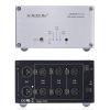 AtDcNeVh XLR 3 in 1 Out Audio Switcher, 3-Way Balanced Audio Switch Converter - Speakers Amplifiers Audio Selector Box - with Remote Control view 1