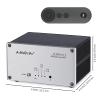 AtDcNeVh XLR 3 in 1 Out Audio Switcher, 3-Way Balanced Audio Switch Converter - Speakers Amplifiers Audio Selector Box - with Remote Control view 2