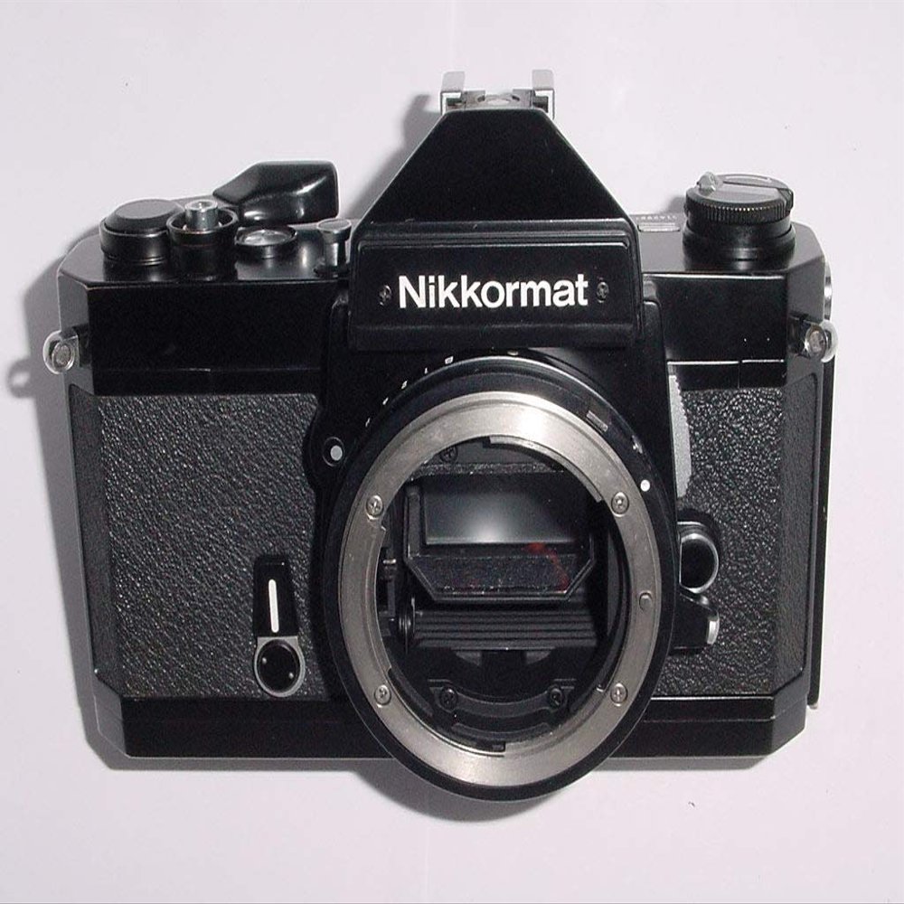 Black Nikon Nikomat (AKA Nikkormat) FT3 Film Camera Body Only, Requires Lens (Renewed)
