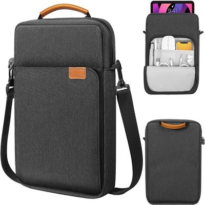 12.9 Inch Tablet Sleeve Bag,Fits with 13 Inch New iPad Pro M4 & Air M2 2024,iPad Pro 12.9 M2&M1,Surface Laptop Go 12.4,Galaxy Tab S8+/S9+ 12.4,Handle Carrying Case with Shoulder Strap
