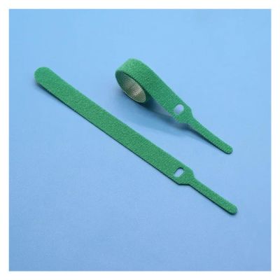 Hohota 50/100pcs Releasable Cable Ties 150/200/300mm Plastics Fastening Reusable Cable Tie Straps Wrap Bundle Bandage Tie(Green,150mm x 100pcs)