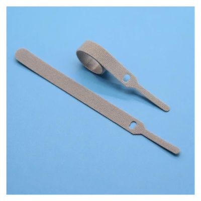 Hohota 50/100pcs Releasable Cable Ties 150/200/300mm Plastics Fastening Reusable Cable Tie Straps Wrap Bundle Bandage Tie(Gray,200mm x 100pcs)