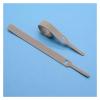 Hohota 50/100pcs Releasable Cable Ties 150/200/300mm Plastics Fastening Reusable Cable Tie Straps Wrap Bundle Bandage Tie(Gray,200mm x 100pcs) view 1