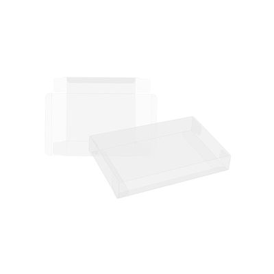 LUCKGRASP 10Pcs Game Cartridge Clear Case For N64 Transparent Storage Collection Shell Plastic Case Display Box