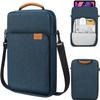 12.9 Inch Tablet Sleeve Bag,Fits with 13 Inch New iPad Pro M4 & Air M2 2024,iPad Pro 12.9 M2&M1,Surface Laptop Go 12.4,Galaxy Tab S8+/S9+ 12.4,Handle Carrying Case with Shoulder Strap view 1