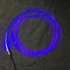 ZGYDNM 2M 3mm (Diameter) Optical Cable Side Light Strip mini 12V 3W Illuminator LED Aluminum Light Source Engine Home car Atmosphere DIY(Blue) view 1
