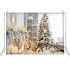 ACAGALA Christmas Backdrop Photography Background Portrait 2.1 * 1.5m/ 7 * 5ft Photography Backdrops Photo Studio Props for Christmas Decoration Baby Children Portrait Photos Party view 2