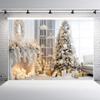 ACAGALA Christmas Backdrop Photography Background Portrait 2.1 * 1.5m/ 7 * 5ft Photography Backdrops Photo Studio Props for Christmas Decoration Baby Children Portrait Photos Party view 3