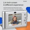 ACAGALA 1080P Digital Camera Digital Video Camera 50MP Photo Dual Lens 2.4 Inch Screen 8X Digital Zoom Built-in Flash Battery with 32GB TF Card Birthday Festival Gift for Kids Students Teenagers view 2
