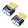FASTELECTRIC 2 Pack HDMI Interface Analog Plug 4K Display Emulator Host Display Disk Runs Better HDTV Interface Deceiver Adapter Compatible with Windows Mac OSX Linux Support 4kx2k 2160P 1080p view 1