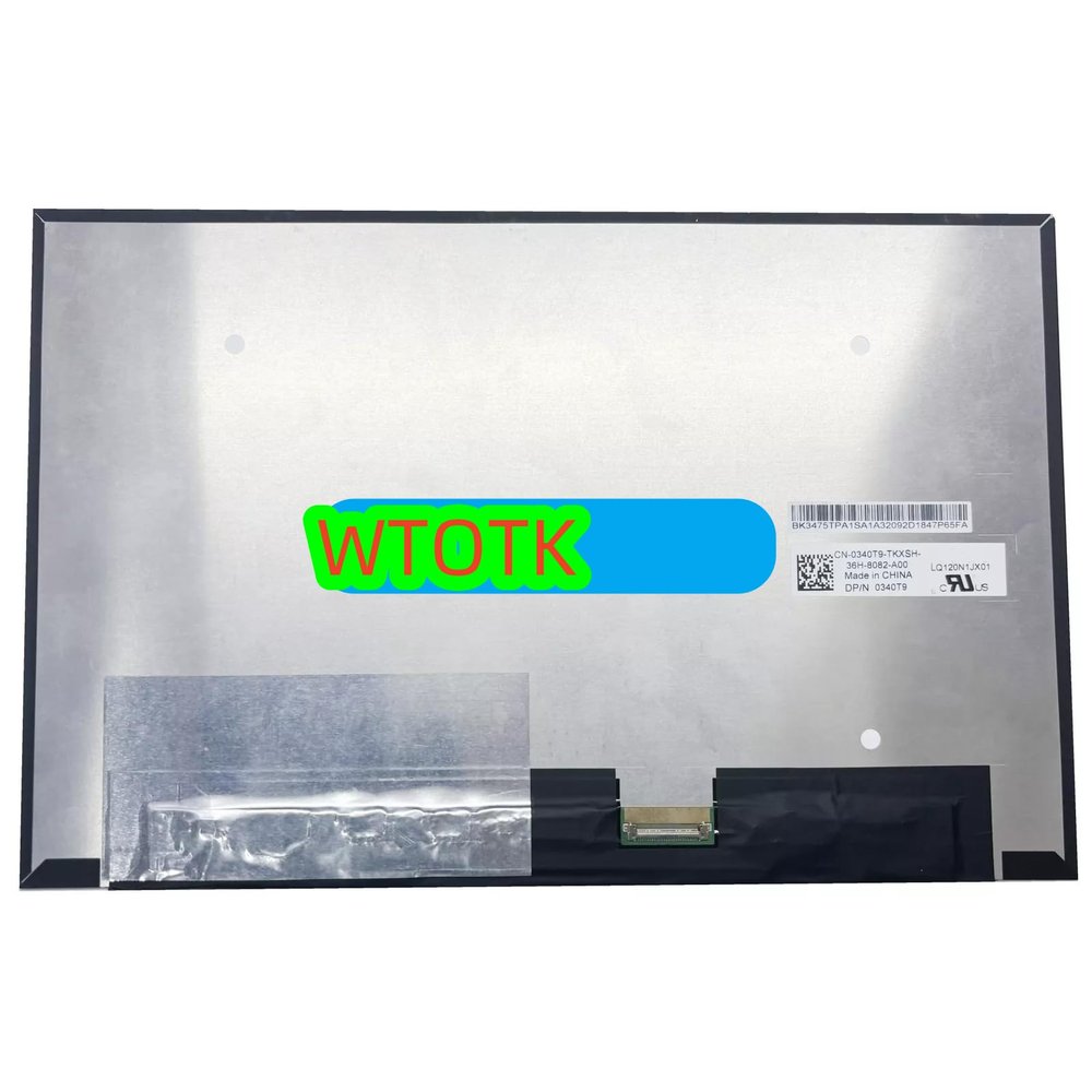 12" 1920x1200 30 Pin WUXGA LCD Screen Replacement Display LQ120N1JX01 (Non-Touch)