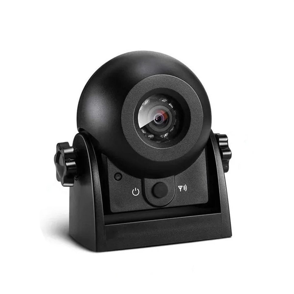 YYPECFZ Car Wireless Backup Camera HD Universal WIFI Night Version Dashcam IP68 Waterproof Cameras Compatible With RV/Bus/Trailer/Truck, Black