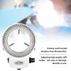 Brilluxa Adjustable Microscope Light, 144 LED Beads, Brightness Control, Shadowless Lighting for Stereo Microscopes (White), Microscope Ring Light, Laboratory Lighting view 2