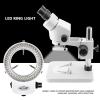 Brilluxa Adjustable Microscope Light, 144 LED Beads, Brightness Control, Shadowless Lighting for Stereo Microscopes (White), Microscope Ring Light, Laboratory Lighting view 4