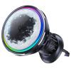 RGB 15W Magnetic Car Vent Wireless Charger Holder Semiconductor Cooling Fast Charging Mount Fit iPhone 15/iPhone 14/13/12 Series and Magnetic Case view 1