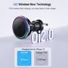 RGB 15W Magnetic Car Vent Wireless Charger Holder Semiconductor Cooling Fast Charging Mount Fit iPhone 15/iPhone 14/13/12 Series and Magnetic Case view 2
