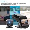 Dual Lens DVR Camera Car Dash Cam Video Recorder Rear View Monitor DashCam 2inch Screen 1080P Wide Angle Automotive Accessories(DVR and Camera,32G) view 4