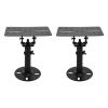 SPYMINNPOO Speaker Stand Sturdy Iron Construction, Adjustable Design for Home Theater Studio, with Bookshelf Professional Speakers view 2