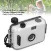 Film Camera, Reusable 1/100s Shutter Speed F/9 28MM Lens Half Frame Film Camera Removable Case 35mm Film Camera for Birthday Gifts, Daily Records (Black and White) view 2