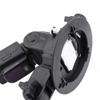 Bewinner1 SType Mount Flash Bracket Bracket Handheld Grip Mount Holder with Handle180 DegreesAdjustable Flash Light AngleFor Softbox Standard Reflector view 3