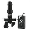 Microscope Accessories Kit Automatic 360 Degree 2_D 3_D 0.6X-5X Industrial Stereo Rotation 200X C mount Zoom Lens with 208/pcs LED Ring Light For Industrial HDMI VGA USB Video Microscope Camera Micros view 1