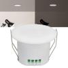 Motion Detector Flush Mounted, Hardwired Mm Sensor Detector, Sensor with Millimeter Waves, Motion Detection for Ceiling Lights at Home view 2