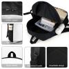 NWTRJ Cute Dog And Horse 17 Inch Backpack Lightweight Waterproof Travel Laptop Backpack Casual Daypack for Women Men view 4