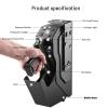 Gun Safe Biometric Pistol Safe, Gun Safes 3 Ways Quick Access Fingerprint Handgun Safe for Nightstand Car, Fingerprint Quick Access Pistol Safe Solid Handgun Safe, 2 Emergency Keys, with Fingerprint view 2