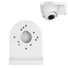 Universal Camera Bracket Stand ABS Plastic Mounting Bracket for CCTV Dome Cameras Wall Mount for Smart Security Cameras Indoor Outdoor Use Easy Installation White view 1
