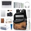 VFKLT Sand Dunes Backpack 17 Inch Travel Casual Laptop Backpack Lightweight Shoulder Bag for Women Men view 3