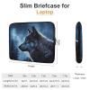 Laptop Case Sleeve 13inch Shockproof Laptop Case Lonely Wolf Laptop Sleeve Carrying Case view 2