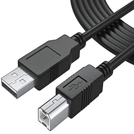 Onerbl USB Data Cable Cord Replacement for Yamaha SHS-300 Keytar Power Supply Adapter Cord Cable