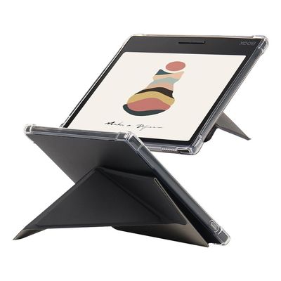 INSOLKIDON Compatible with Boox Tab mini C/Boox Tab8/Tab8c Tablet case, Full Coverage Ultra Slim PU Leather Cover Case Folding Stand Cover Protective Tablet Cover with Hand Strap Magnet (Tab8)