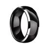 T5577 Chip RFID Smart Ring Ceramic Epoxy Resin Ring Rewritable Clone 125kHz Access Control Lock Key Cards (Black, US#11) view 1