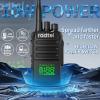 Radtel RT-493 GMRS Radio 10W IP67 Waterproof Handheld, 199 CH Long Range Two Way Radio for Adults, GMRS Repeater Capable, UHF Scanning & Receiving, 2800mAh Type-C Charging view 4