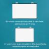 Manual Pull Down Projector Screen, Movie Projection Screen HD 16: 9/4:3, Simple Bar Wall Mounted HD Projection Screen, Lightweight Carry & Durable for Schools Meeting Indoor Outdoor(16:9,72") view 3