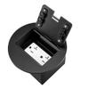 JACEPFY Recessed Floor Outlet Box, Deeper 20A TR Floor Receptacles, Black view 1