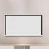 Pull Down Projector Screen 60/72 Inch, Wall & Ceiling Mounted HD Projection Screen 16:9 Ratio, for Home Cinema Theater Presentation Education Outdoor Indoor Public Display, 2 Styles(White Fiberglass,7 view 1